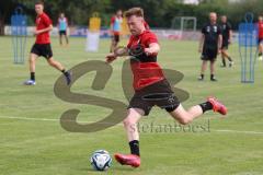 3.Liga - Saison 2023/2024 - Training in Berching - FC Ingolstadt 04 - Jannik Mause (Nr.7 - FCI) -  - Foto: Meyer Jürgen