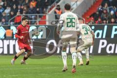 3. Liga; FC Ingolstadt 04 - TSV 1860 München; Dennis Kaygin (10, FCI) Maier Philipp (26 TSV) Hobsch Patrick (34 TSV)