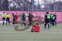 2. Frauen-Bundesliga - Saison 2021/2022 - FC Ingolstadt 04 - Eintracht Frankfurt II - Das Spiel ist zu Ende - jubel - Foto: Meyer Jürgen