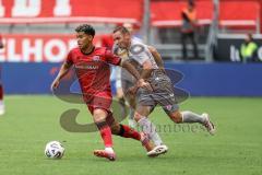 3. Liga; FC Ingolstadt 04 - SSV Jahn Regensburg; Zweikampf Kampf um den Ball Yann Sturm (7, FCI) Geipl Andreas (8 SSV)