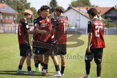 A-Junioren Bundesliga  - Saison 2026/27 - A-Junioren - FC Ingolstadt 04 - Jahn Regensburg - Jubel nach dem 2:0 Führungstreffer- XXXXX - Foto: Meyer Jürgen