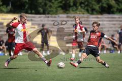 A-Junioren Bundesliga  - Saison 2026/27 - A-Junioren - FC Ingolstadt 04 - Jahn Regensburg - Luca Stark weiss Regensburg - Felix Bartoschik weiss Regensburg - Foto: Meyer Jürgen