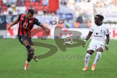 3. Liga; FC Ingolstadt 04 - TSV 1860 München; Marcel Costly (22, FCI) Muteba Eliot (39 TSV)