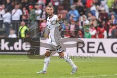 3. Liga; Energie Cottbus - FC Ingolstadt 04; Tor Jubel Treffer Yannick Deichmann (20, FCI) 1:2