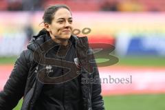 3. Liga; FC Ingolstadt 04 - TSV 1860 München; Cheftrainerin Sabrina Wittmann (FCI)