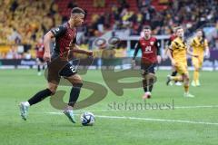 3. Liga; FC Ingolstadt 04 - SG Dynamo Dresden; Marcel Costly (22, FCI)