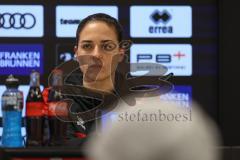 3. Liga - Saison 2025/26 - FC Ingolstadt 04 - VFB Stuttgart II - Cheftrainerin Sabrina Wittmann (FCI)  Pressekonferenz nach dem Spiel -  - XXXXX - Foto: Meyer Jürgen