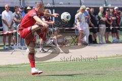 * Testspiel - Saison 2025/26 - FC Ingolstadt 04 - SpVgg Bayreuth - Mattis Hoppe (Nr.2 - FC Ingolstadt 04) - XXXXX - Foto: Meyer Jürgen