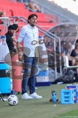 3. Liga; FC Ingolstadt 04 - SV Wehen Wiesbaden; an der Seitenlinie, Spielerbank fig#