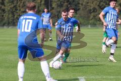 Kreisklasse - Saison 2024/25- SV Lippertshofen - SV Stammham  - Valentin Dieckert blau Stammham - XXXXX - Foto: Meyer Jürgen