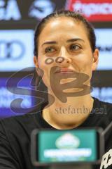 3. Liga; FC Ingolstadt 04 - SV Wehen Wiesbaden; Interview Pressekonferenz Cheftrainerin Sabrina Wittmann (FCI)
