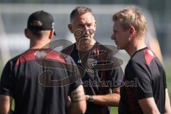 3. Liga - Saison 2026/27 - 1. Trainingseinheit mit Achim Beierlorzer - Cheftrainer Achim Beierlorzer (FCI) - Co-Trainer Markus Feldhoff (FCI) - Foto: Meyer Jürgen