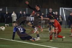 *** Bayernliga Nord - Saison 2025/26 - FC Ingolstadt 04 II - ASV Neumarkt - Emre Gül (Nr.7 - FC Ingolstadt II) mit dem 1:0 Führungstreffer - jubel - Florian Hausner rot Neumarkt - Oskar Preil Torwart Neumarkt - Foto: Meyer Jürgen