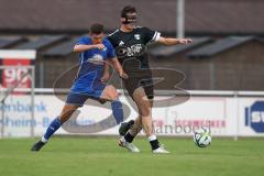 Bezirksliga - Saison 2025/26- TSV Gaimersheim - ASV Dachau - Philipp Stipic (Nr.6 - TSV Gaimersheim) - Mathias Cebulla blau Dachau - Foto: Meyer Jürgen