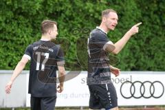 Bezirksliga - Saison 2025/26 - FC Fatih Ingolstadt - TSV Rohrbach - Der 0:1 Führungstreffer durch  - Philipp Federl schwarz Rohrbach - jubel -  - Foto: Meyer Jürgen