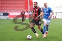 3. Liga; FC Ingolstadt 04 - FC Hansa Rostock; David Kopacz (29, FCI) Schumacher Kevin (13 HR)