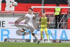 3. Liga; FC Ingolstadt 04 - SC Verl; Dominik Franke (3 FCI) Torwart Marius Funk (1, FCI)