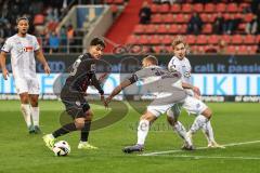 3. Liga; FC Ingolstadt 04 - VfL Osnabrück; Deniz Zeitler (38, FCI) Karademir Yigit (39 VFLO)