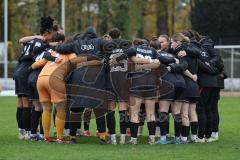 *** 2. Bundesliga Frauen - Saison 2025/26 - FC Ingolstadt 04 Frauen - VFL Bochum -  Die Mannschaft bildet einen Kreis vor dem Spiel -  - XXXXX - Foto: Meyer Jürgen