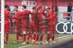 3. Liga - Saison 2025/26 - FC Ingolstadt 04 - VFB Stuttgart II - Dennis Kaygin (Nr.10 - FCI) mit dem 2:1 Führungstreffer - jubel - XXXXX - Foto: Meyer Jürgen