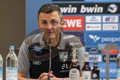 3. Liga; TSV 1860 München - FC Ingolstadt 04; Cheftrainer Michael Köllner (FCI) Pressekonferenz Interview