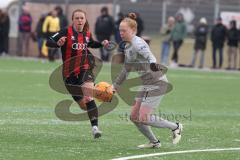 2. Bundesliga Frauen - Saison 2024/25 - FC Ingolstadt 04 Frauen - SV Meppen - Stefanie Reischmann (Nr.24 - FCI Frauen) - Farwick Thea Torwart Meppen - Foto: Meyer Jürgen