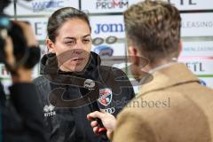 3. Liga; FC Viktoria Köln - FC Ingolstadt 04; Niederlage, hängende Köpfe Interview Cheftrainerin Sabrina Wittmann (FCI)
