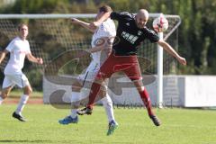 Kreisklasse - Saison 2024/25- TSV Gaimersheim II - SV Buxheim-  - Moritz Heckl schwarz Gaimersheim - Michael Iberl weiss Buxheim - Foto: Meyer Jürgen