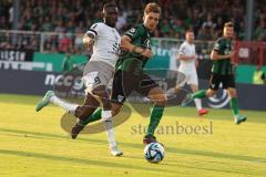 3.Liga - Saison 2023/2024 - Preußen Münster - FC Ingolstadt 04 - Daouda Beleme (Nr.9 - FCI) -  - Foto: Meyer Jürgen