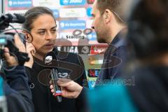3. Liga; Rot-Weiss Essen - FC Ingolstadt 04; Niederlage 4:1 Interview nach dem Spiel Cheftrainerin Sabrina Wittmann (FCI)