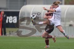 DFB Pokal - Frauen - Saison 2025/26 - FC Ingolstadt 04 Frauen - 1. FC Nürnberg - Theresa Keitel (Nr.7 - FC Ingolstadt Frauen I) - Baumgärtl Jacqueline rot Nürnberg - Foto: Meyer Jürgen