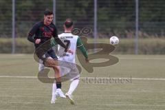 *** Bayernliga Nord - Saison 2025/26 - *** FC Ingolstadt 04 II - SC Eltersdorf - Emre Gül  (Nr.17 - FC Ingolstadt II) - Manfred Strobel weiss Eltersdorf  - Foto: Meyer Jürgen