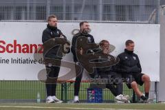 Bayernliga Nord - Saison 2026/27 - FC Ingolstadt 04 II - SV Fortuna Regensburg - Kevin Ulrich Trainer FCI links - Trainer Fabian Reichler Trainer FCI rechts - XXXXX -  Foto: Meyer Jürgen