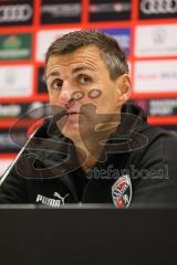 3. Liga; FC Ingolstadt 04 - 
VfB Oldenburg; Cheftrainer Michael Köllner (FCI) Pressekonferenz Interview