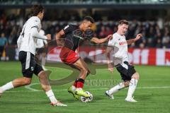 3. Liga; SC Verl - FC Ingolstadt 04; Marcel Costly (22, FCI) Zweikampf Kampf um den Ball Lehmann Paul (14 Verl)