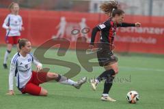 2. Bundesliga Frauen - Saison 2024/25 - FC Ingolstadt 04 Frauen - HSV - Stefanie Reischmann (Nr.24 - FCI Frauen) - Meyer Christin weiss HSV - Foto: Meyer Jürgen