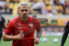 3. Liga; SG Dynamo Dresden - FC Ingolstadt 04; vor dem Spiel Thomas Rausch (45, FCI)