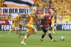 3. Liga; FC Ingolstadt 04 - SG Dynamo Dresden; Sebastian Grönning (11, FCI) Kraulich Tobias (33 DD)