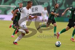 3.Liga - Saison 2023/2024 - Preußen Münster - FC Ingolstadt 04 -  Marcel Costly (Nr.22 - FCI) - - Foto: Meyer Jürgen