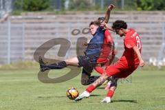 A - Junioren Bundesliga -  Saison 2023/2024 - FC Ingolstadt 04 - FSV Mainz 05 - Berkay Öztürk rot FCI - Foto: Meyer Jürgen