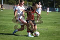 2. Bundesliga Frauen - Saison 2026/27  - FC Ingolstadt 04 Frauen - 1. FC Köln II - Stefanie Reischmann (Nr.24 - FCI Frauen) - Szaraz Lina weiss Köln  - Foto: Meyer Jürgen