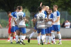 Bezirksliga - Saison 2024/25 - FC Fatih Ingolstadt - TSV Rohrbach -  Der 0:1 Führungstreffer durch Kai Suzuki weiss Rohrbach - jubel  -  Foto: Meyer Jürgen