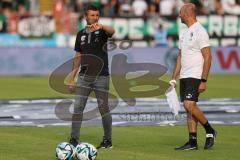 3.Liga - Saison 2023/2024 - Preußen Münster - FC Ingolstadt 04 - Cheftrainer Michael Köllner (FCI) vor dem Spiel  -  - Foto: Meyer Jürgen