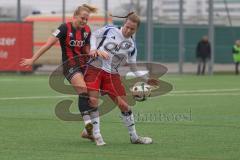 2. Bundesliga Frauen - Saison 2024/25 - FC Ingolstadt 04 Frauen - HSV - Kerstin Bogenschütz (Nr.6 - FCI Frauen) - Meyer Christine weiss HSV - Foto: Meyer Jürgen