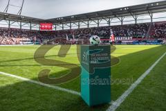 3. Liga; FC Ingolstadt 04 - TSV 1860 München; vor dem Spiel offizielle Spielball 3. Liga