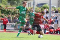 Relegation zur Bezirksliga - TSV Gaimersheim - BC Attaching - Florian Ihring grün Gaimersheim - Foto: Jürgen Meyer
