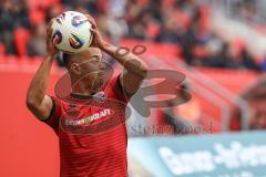 3. Liga; FC Ingolstadt 04 - Alemannia Aachen; Einwurf Marcel Costly (22, FCI)