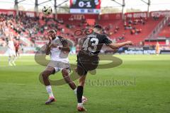 3. Liga; FC Ingolstadt 04 - SC Verl; Flanke Felix Keidel (43, FCI) Onuoha Chilohem (27 SCV)