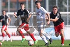 Kreisklasse - Saison 2024/25- TSV Gaimersheim II - SV Buxheim-  - Maximilian Crusius weiss Buxheim - Franz Reinwald schwarz Gaimersheim - Foto: Meyer Jürgen