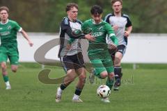 Bezirksliga - Saison 2025/26 - TSV Ober./Unterhaunstadt - FC Gerolfing - Ahmet Altay (Nr.25 - FC Gerolfing) - Fabio Udella grau Ober./Unterhaunstadt - Foto: Meyer Jürgen